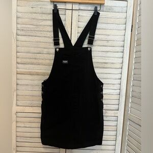 Wildfang Essential Denim Skirtall in Black